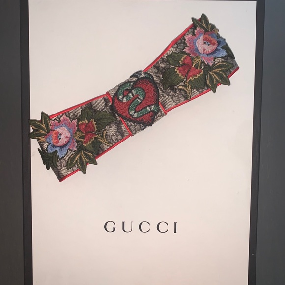 Special Edition - Gucci GG Print Silk Headband - Picture 1 of 4